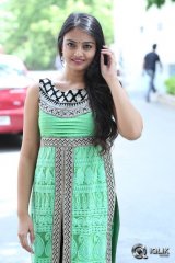 Nikitha Narayan at Mellaga Tattindi Manasu Talupu Movie Press Meet